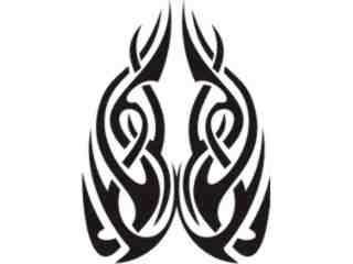  Tribal Tattoo Classic_ 0 0 2 A_ 0 0 1 7 Decal Proportional