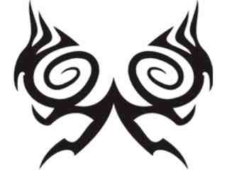  Tribal Tattoo Classic_ 0 0 3 A_ 0 0 0 9 Decal Proportional