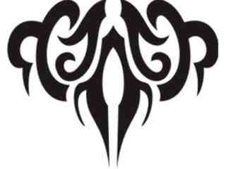  Tribal Tattoo Classic_ 0 0 4 A_ 0 0 1 3 Decal Proportional