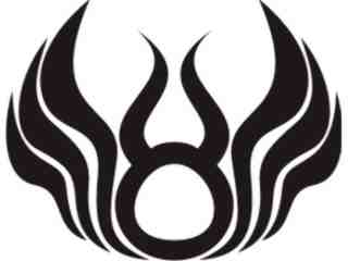  Tribal Tattoo Classic_ 0 0 5 A_ 0 0 0 5 Decal Proportional