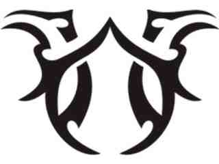  Tribal Tattoo Classic_ 0 0 5 A_ 0 0 1 7 Decal Proportional