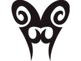  Tribal Tattoo Classic_ 0 0 6 A_ 0 0 2 5 Decal Proportional