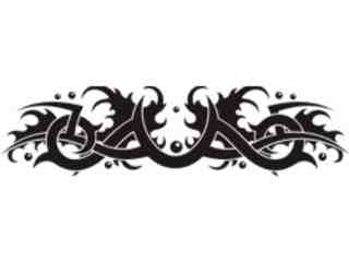  Tribal Tattoo Classic_ 0 0 6 B_ 0 0 2 1 Decal Proportional
