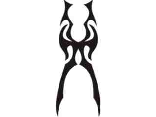  Tribal Tattoo Classic_ 0 0 7 A_ 0 0 0 4 Decal Proportional
