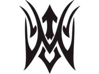  Tribal Tattoo Classic_ 0 0 7 A_ 0 0 3 3 Decal Proportional