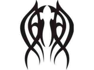  Tribal Tattoo Classic_ 0 0 7 A_ 0 0 4 4 Decal Proportional