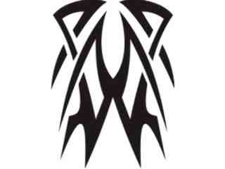  Tribal Tattoo Classic_ 0 0 7 A_ 0 0 4 6 Decal Proportional
