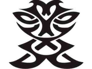  Tribal Tattoo Classic_ 0 0 7 A_ 0 0 5 7 Decal Proportional