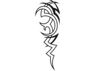  Tribal Tattoo Classic_ 0 0 7 B_ 0 0 0 9 Decal Proportional