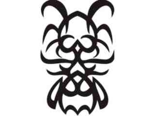  Tribal Tattoo Classic_ 0 0 8 A_ 0 0 0 4 Decal Proportional