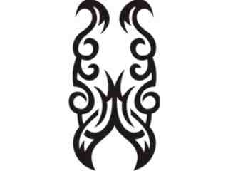 Tribal Tattoo Classic_ 0 0 8 A_ 0 0 1 8 Decal Proportional