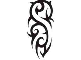  Tribal Tattoo Classic_ 0 0 8 B_ 0 0 1 8 Decal Proportional