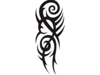  Tribal Tattoo Classic_ 0 0 8 B_ 0 0 2 5 Decal Proportional