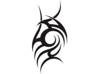  Tribal Tattoo Classic_ 0 0 8 B_ 0 0 3 4 Decal Proportional