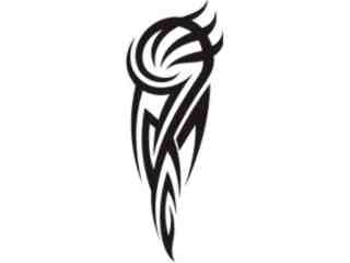  Tribal Tattoo Classic_ 0 0 8 B_ 0 0 4 1 Decal Proportional