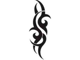  Tribal Tattoo Classic_ 0 0 8 B_ 0 0 4 6 Decal Proportional