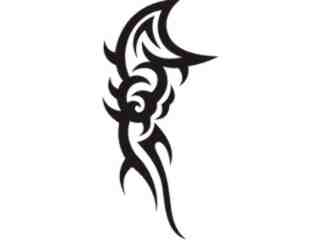  Tribal Tattoo Classic_ 0 0 8 B_ 0 0 5 4 Decal Proportional