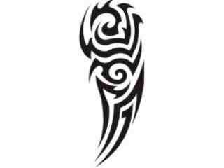  Tribal Tattoo Classic_ 0 0 8 B_ 0 0 5 7 Decal Proportional