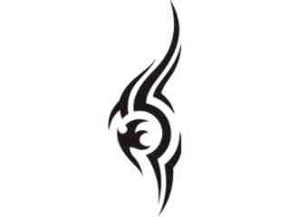  Tribal Tattoo Classic_ 0 0 8 B_ 0 0 5 8 Decal Proportional
