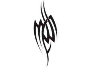  Tribal Tattoo Classic_ 0 0 9 B_ 0 0 0 8 Decal Proportional