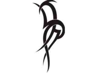  Tribal Tattoo Classic_ 0 0 9 B_ 0 0 1 9 Decal Proportional