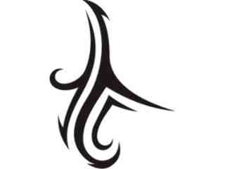  Tribal Tattoo Classic_ 0 0 9 B_ 0 0 2 0 Decal Proportional