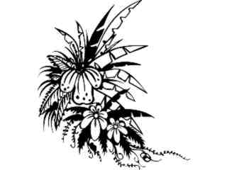  Tropical Flowers_ 0 1 5_ V A 1 Decal Proportional