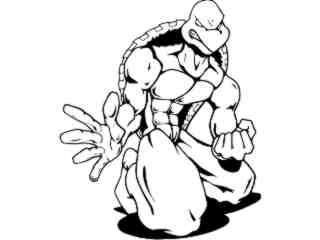  Turtle Come On_ M B 1 Decal Proportional