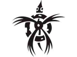  Turtle Tribal_ 2 7 2 Decal Proportional