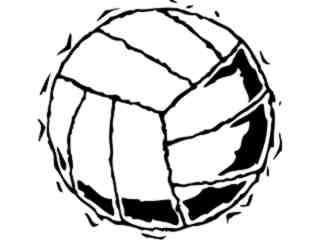  Volleyball 2_ M B 1 Decal Proportional