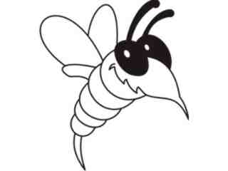  Wasp Bee Stinger_ 0 7 8 Decal Proportional