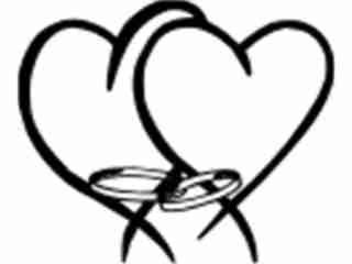  Wedding Bridal_ 1 4 Decal Proportional