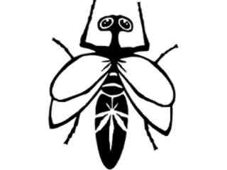  Weed Fly Decal Proportional