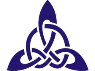  Wiccan Symbol Decal Proportional