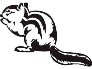  Wild Animals_ Chipmunk_ P A 1 Decal Proportional