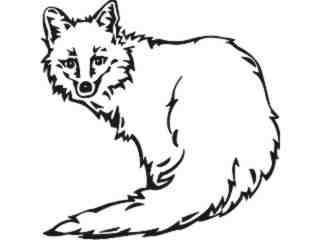  Wild Animals_ Fox 0 1_ P A 1 Decal Proportional