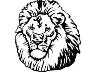  Wild Animals_ Lion 0 1 D R_ P A 1 Decal Proportional