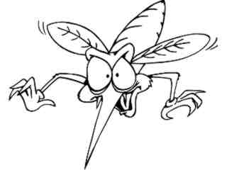  Wild Animals_ Mosquito D H_ P A 1 Decal Proportional