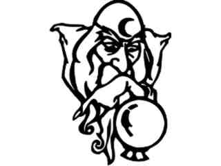  Wizard Ball Decal Proportional