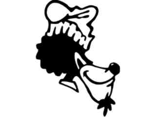  Wolf Chef Decal Proportional