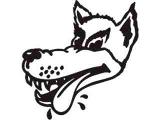  Wolf Fairy Tale Decal Proportional