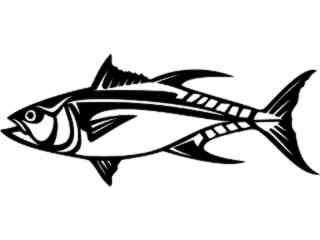  Yellow Fin Tuna Fish_ 1 4 1_ V A 1 Decal Proportional