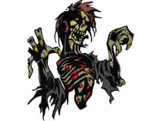  Zombie Attack_ G D 2 Decal Proportional