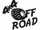  4 X 4 Off Road Decal