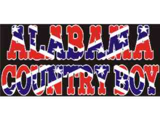  Alabama Country Boy_ I N V_ C L 1 Decal Proportional