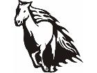  Animal Flames Horse 0 0 6b A F 1 Decal