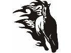  Animal Flames Horse 0 0 7b A F 1 Decal