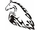  Animal Flames Horse 0 1 1b A F 1 Decal