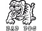  Bad Dog Spike Bulldog Decal