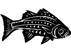  Bass Fish 2 1 4 1 V A 1 Decal